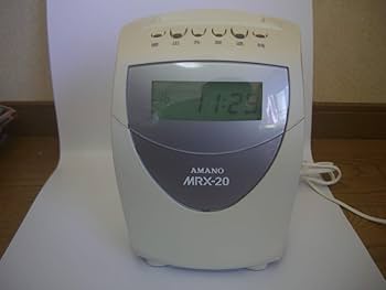Amazon.co.jp: アマノ 電子タイムレコーダーMRX20 MRX20